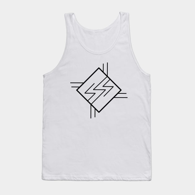 Get paid quickly Rune Charm Rhombus Inguz Fehu Soulou runes Tank Top by FlyingWhale369